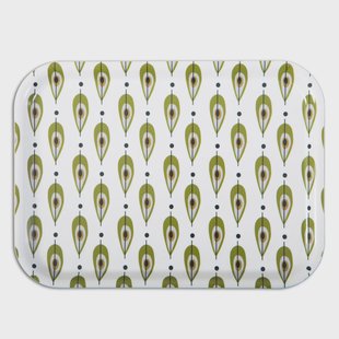 Opto Design High Pears dienblad olijfgroen 36x28 cm