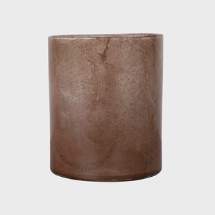 Byon Calore theelicht-vaas L Ø20 cm Rusty red