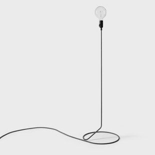 Design House Stockholm Cord lamp Zwart-wit