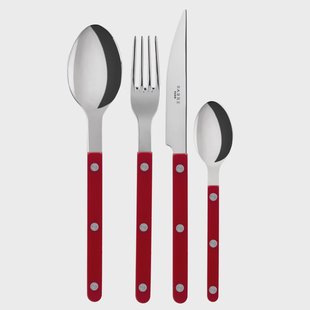 SABRE Paris Bistrot bestek shiny 24-delig Burgundy