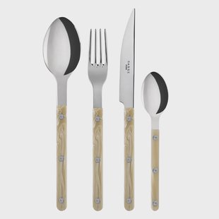 SABRE Paris Bistrot bestek 24-delig Horn