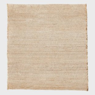 House Doctor Mara vloerkleed 180x180 cm Nude Nude