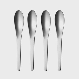 Georg Jensen Arne Jacobsen dessertlepel 4-pack