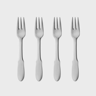 Georg Jensen Mitra mat taartvorkje 4-pack