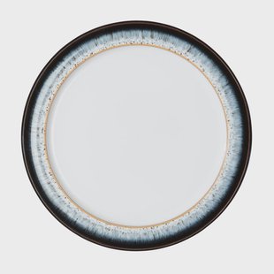 Denby Halo bord 20,5 cm Blauw-grijs-zwart