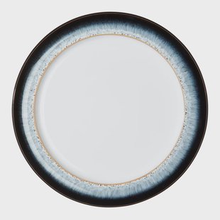 Denby Halo bord 24,5 cm Blauw-grijs-zwart