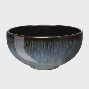 Denby Halo noedelkom 17,5 cm Blauw-grijs-zwart