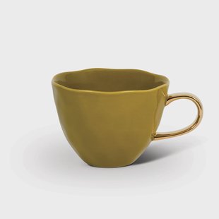 URBAN NATURE CULTURE Good Morning Cappuccino mok 30 cl Amber green