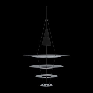 Louis Poulsen Enigma 425 hanglamp Zwart