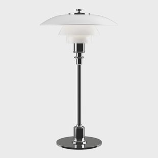 Louis Poulsen PH 2/1tafellamp Chroom