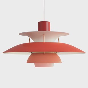Louis Poulsen PH 5 hanglamp Rood