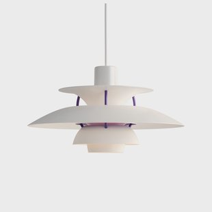 Louis Poulsen PH 5 MINI hanglamp Klassiek wit