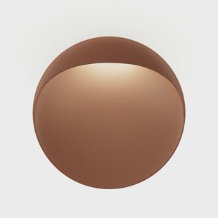 Louis Poulsen Flindt muurlamp Ø20 cm Corten