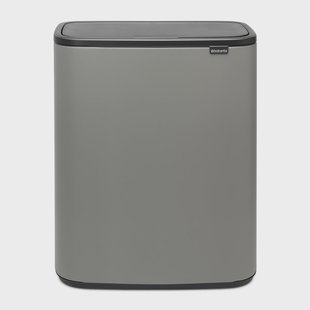Brabantia Bo touch bin 60 L Mineral concrete grey