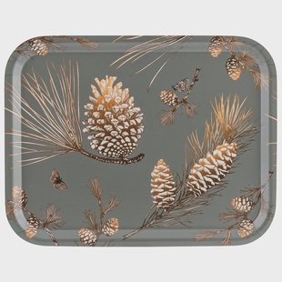 Åry Home Pine Cone dienblad 28x36 cm Moss grey