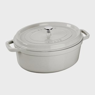STAUB Staub White Truffle stoofpan ovaal 4,2 l