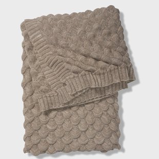 Classic Collection Gems plaid 130x170 cm Simply taupe