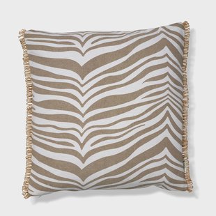 Classic Collection Zebra kussen 50x50 cm Simply taupe