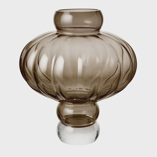 Louise Roe Balloon vaas 40 cm Smoke