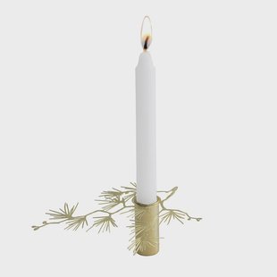 Pluto Design Tall kandelaar klein Goud