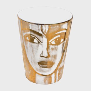 Carolina Gynning Butterfly Messenger mok goud-wit 35 cl