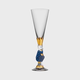 Orrefors The Sparkling Devil champagneglas 19 cl Blauw