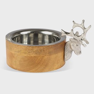 Culinary Concepts Huntsman flessenonderzetter hert mangohout 13 cm