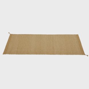 Muuto Ply wollen vloerkleed 80x200 cm Burnt orange