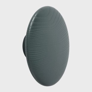 Muuto The Dots kledinghaak dark green Large