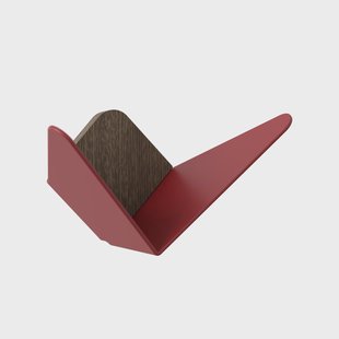 Umage Mini vlinder haakje Robijnrood