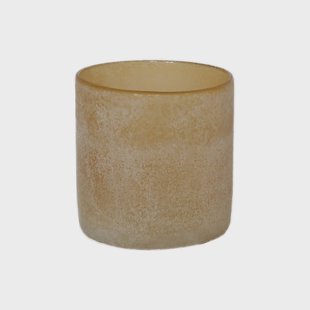 Tell Me More Frost theelichthouder S Amber (bruin)