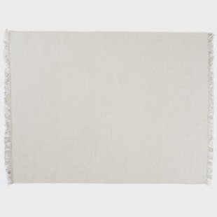 Linie Design Rainbow wollen vloerkleed 140x200 cm White