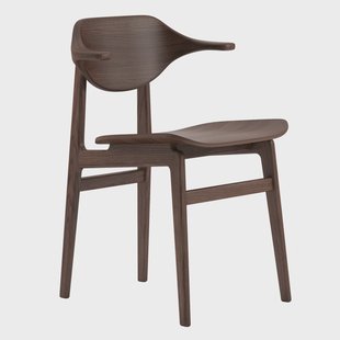 NORR11 Buffalo stoel Dark smoked oak