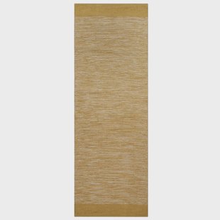 Formgatan Melange vloerkleed 70x200 cm Dusty yellow