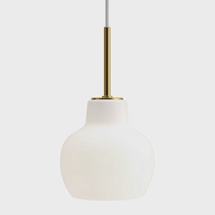 Louis Poulsen VL Ring Crown 1 hanglamp Messing-opaalglas