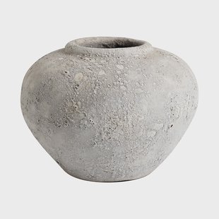 MUUBS Luna bloempot Ø25 cm h18 cm Grijs