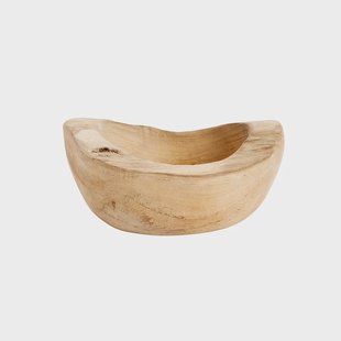 MUUBS Rustic kom 13 cm Natuur