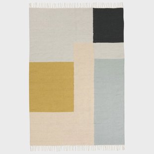 Ferm Living Kelim vloerkleed 160x250 cm Squares