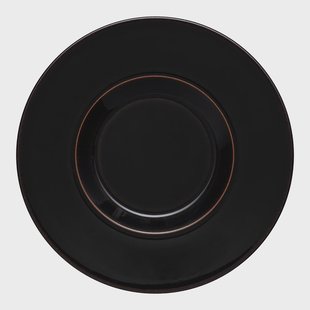 Denby Halo Brew schotel voor bij theekop Zwart