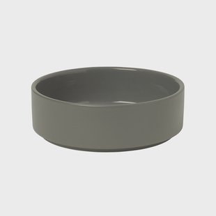 blomus Pilar kom laag Ø 14 cm Pewter