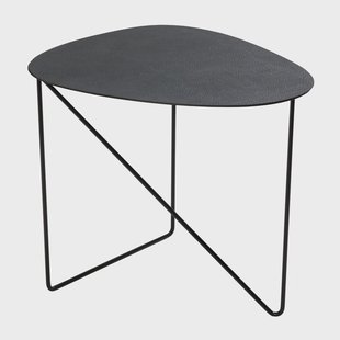 LIND DNA Curve Hippo bijzettafel L Black-anthracite LIND DNA Curve Hippo bijzettafel L Black-anthracite