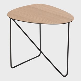 LIND DNA Curve bijzettafel M Eikenhout