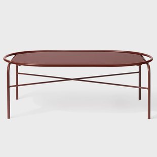 Warm Nordic Secant ovale salontafel Redish