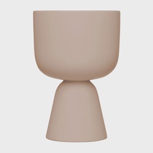 Iittala Nappula bloempot Ø15.5 cm h23 cm Beige