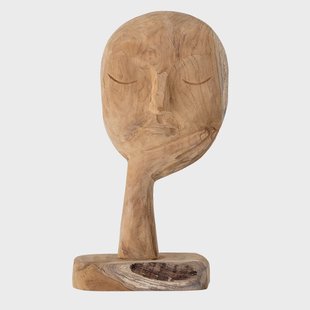 Bloomingville Bloomingville houten sculptuur 35 cm Natuur