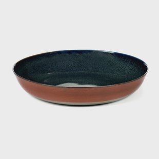 Serax Terres de Rêves bord 21 cm Dark blue-rust