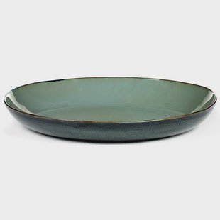 Serax Terres de Rêves serveerschaal 35,5 cm Smokey blue-dark blue