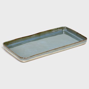 Serax Terres de Rêves bord 18x37 cm Smokey blue