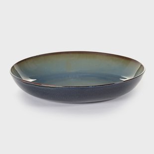 Serax Terres de Rêves pastabord 23,5 cm Blue grey-dark blue