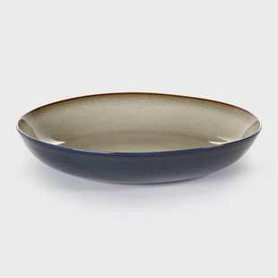 Serax Terres de Rêves pastabord 23,5 cm Misty grey-dark blue